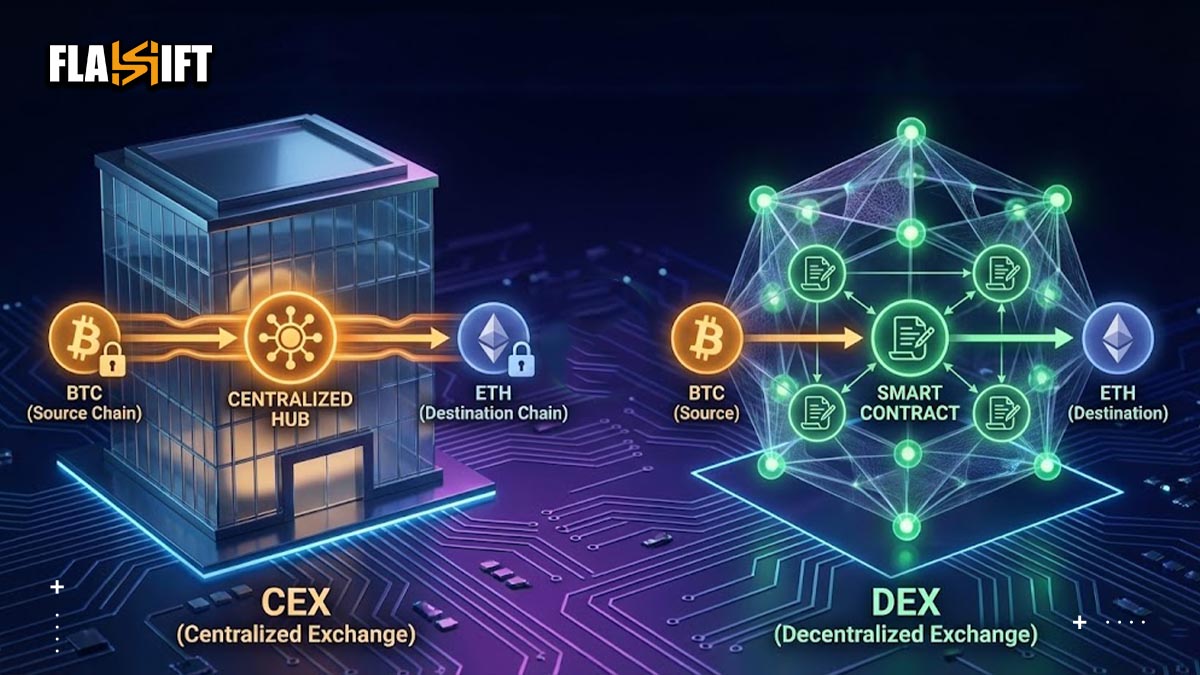 Crypto Exchanges Overview CEX vs DEX for Cross-Chain Swapping