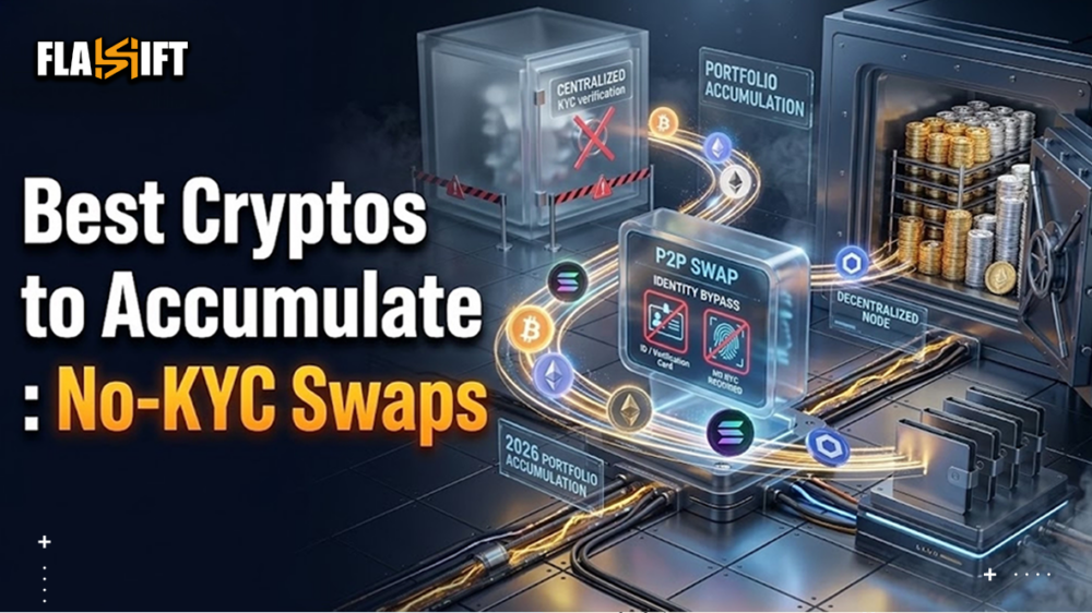 3D visualization of top 2026 cryptocurrencies routing directly to a non-custodial hardware wallet via decentralized AI smart routing.