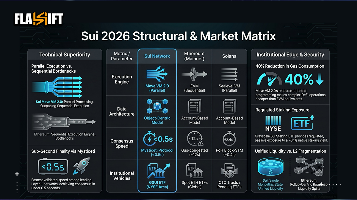 📊 Sui 2026 Structural & Market Matrix