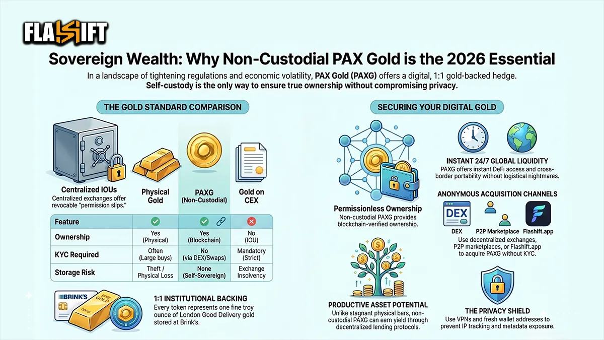 Why Tokenized Gold (PAXG) is the Safest Bet in 2026