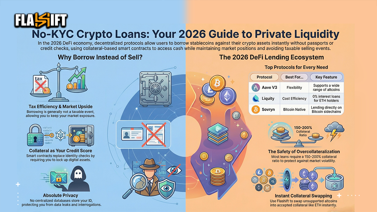 What Are No-KYC Crypto Loans?