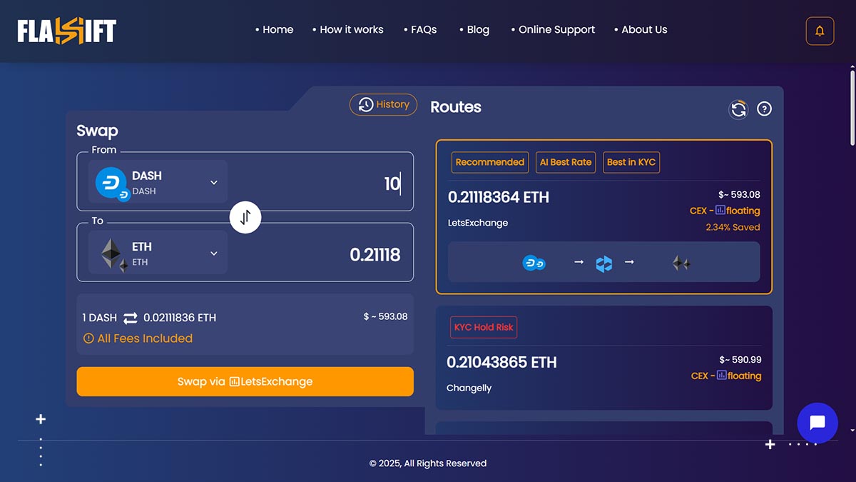 flashift exchange guide 2