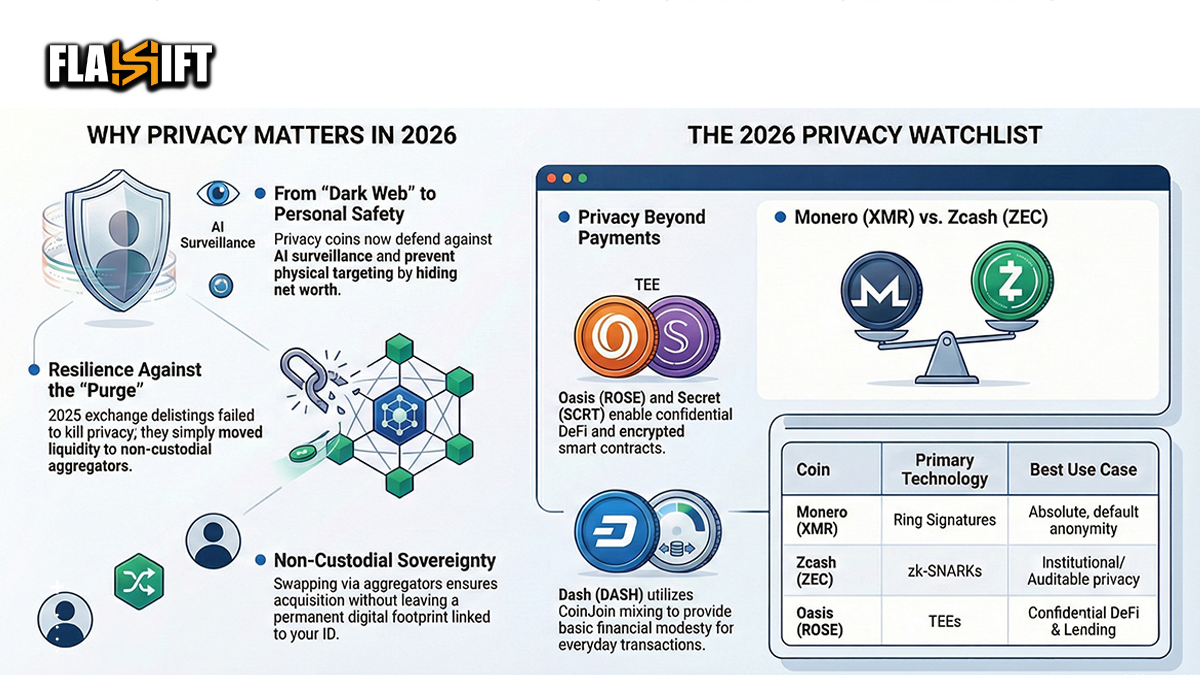Top 5 Privacy Coins in 2026