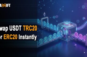 Swap USDT TRC20 to ERC20 Instantly