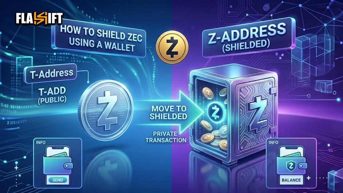 How to Shield ZEC (T → Z) Using a Wallet