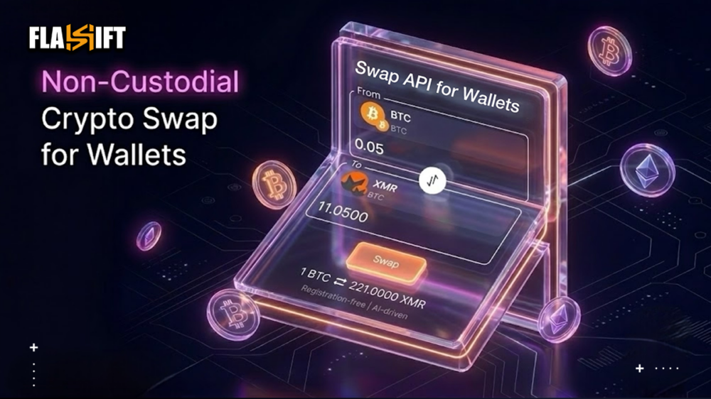 Non-Custodial Crypto Swap API for Wallets