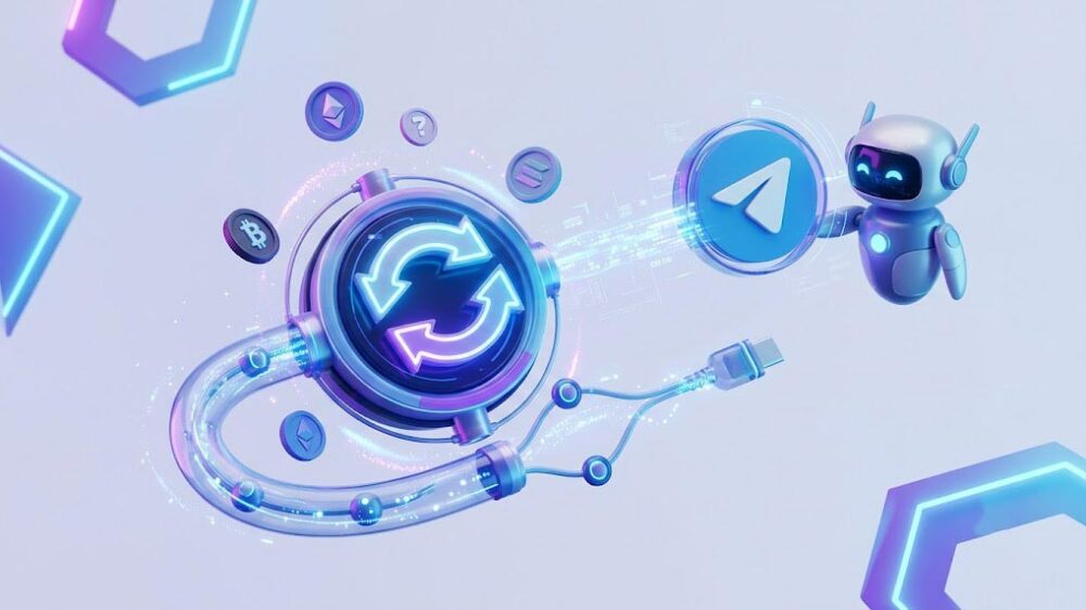 crypto swap API in Telegram bot