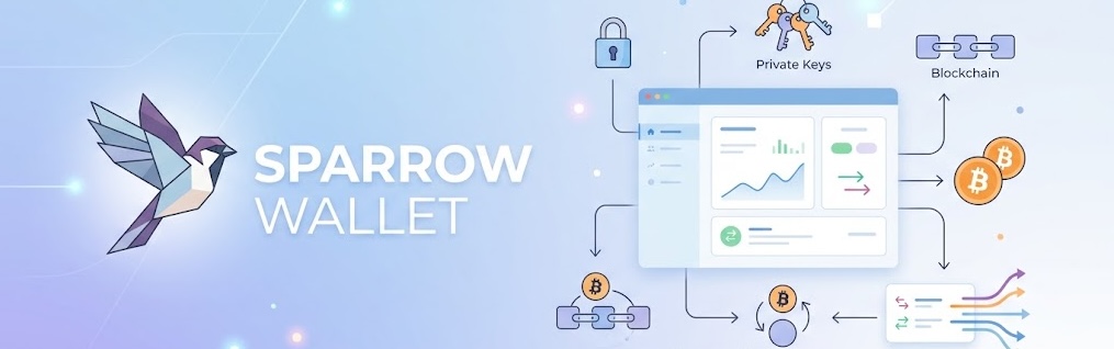 Sparrow Wallet is a Bitcoin-focused software wallet