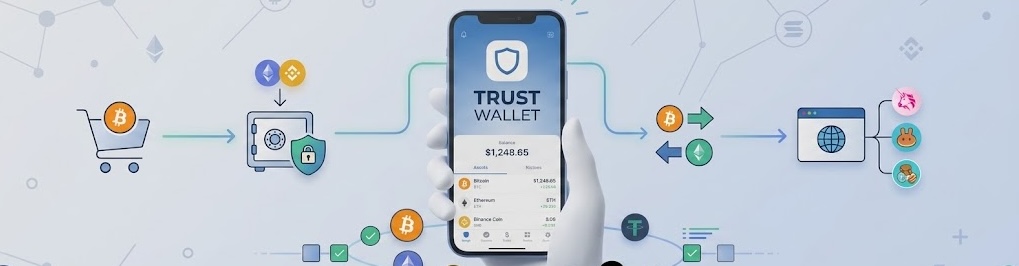 Trust Wallet is a multi-chain software wallet 