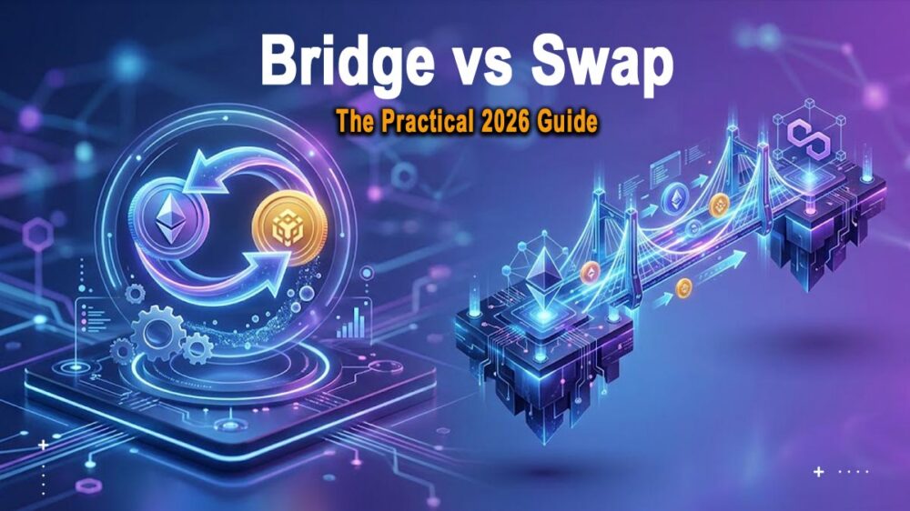 Bridge vs Swap The Practical 2026 Guide No-KYC Crypto Swap