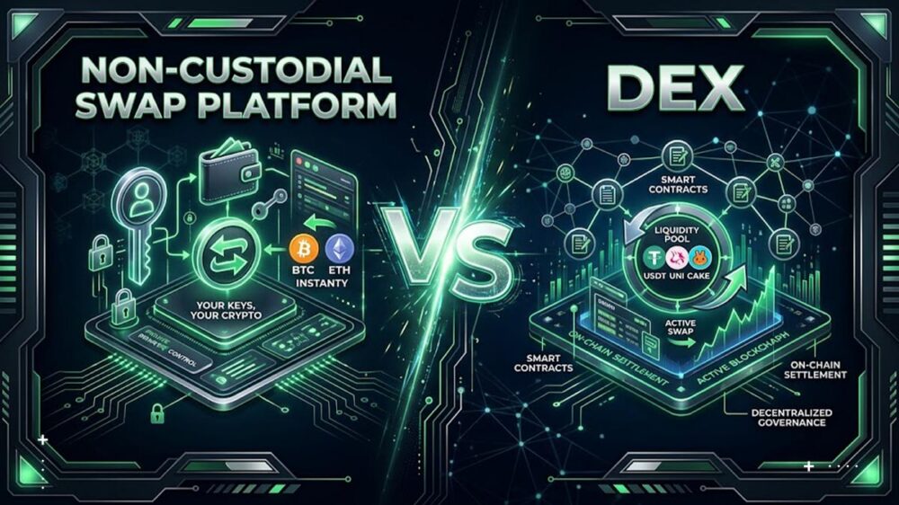 Non Custodial Swap Service vs DEX