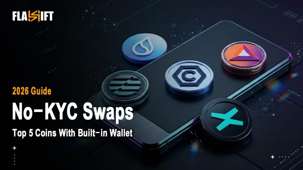 Top 5 Coins With Built-in Wallet No-KYC Swaps (2026 Guide)